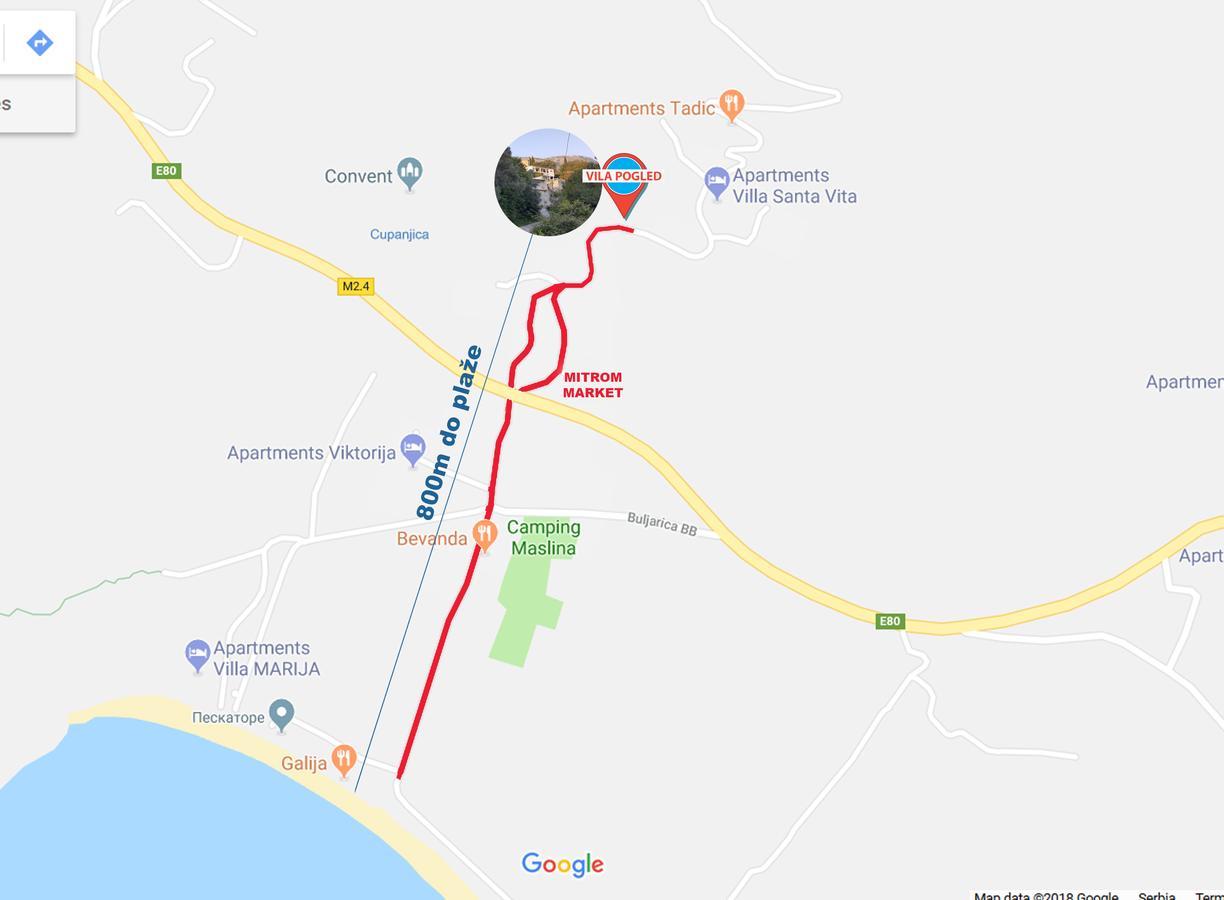 Vila Pogled Petrovac Zewnętrze zdjęcie